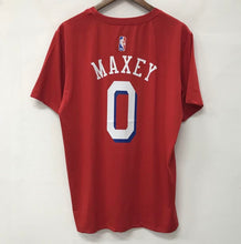 Tyrese Maxey Official NBA Name & Number Philadelphia 76ers T shirt