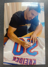 Chris Kreider New York Rangers autographed jersey COA Photo Signing