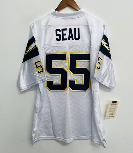 JR Junior Seau YOUTH KIDS Los Angeles San Diego Chargers Official NFL Nike Jersey blue