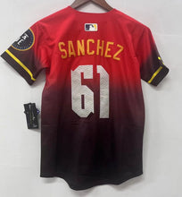 Christopher Sanchez YOUTH Philadelphia Phillies City Connect Jersey Red