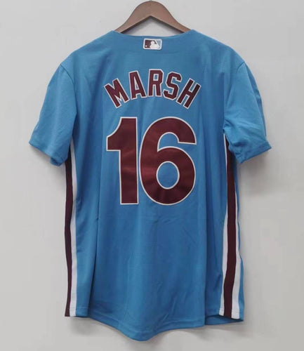 Brandon Marsh YOUTH Official MLB Philadelphia Phillies Nike jersey