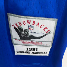 Leonard Marshall 1991 New York Giants Official NFL Mitchell & Ness Super Bowl Jersey