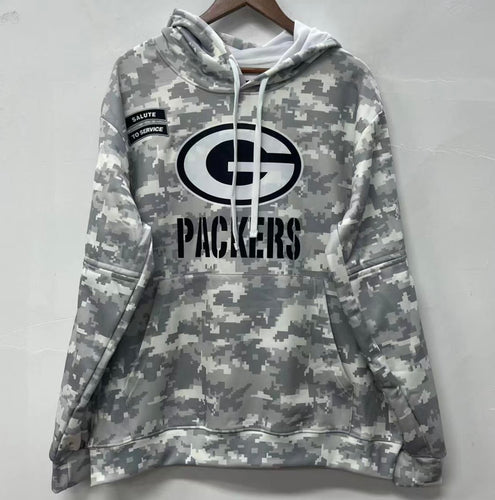 Green Bay Packers 2024 Official Nike Salute to Service hoodie