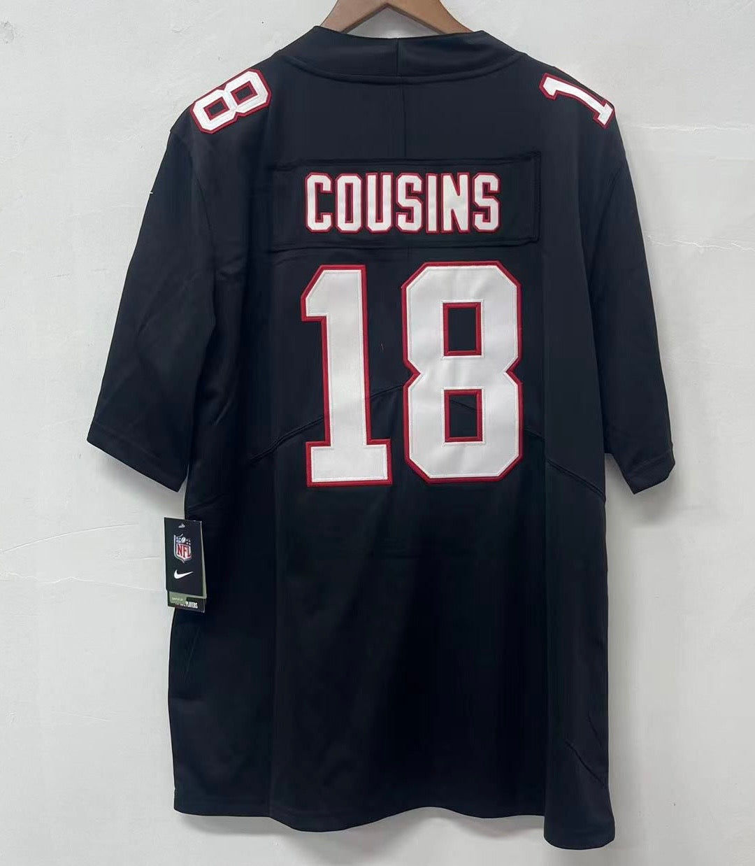 Kirk Cousins Atlanta Falcons Jersey Black Nike – Classic Authentics