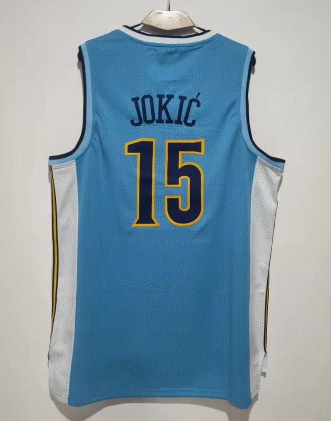 Nikola Jokić YOUTH Denver Nuggets Jersey Classic Authentics light blue