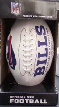 Buffalo Bills Full Size logo Autograph Signature Football