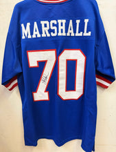 Leonard Marshall New York Giants autographed jersey JSA Witnessed COA