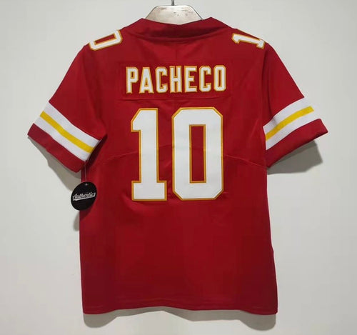 Isiah Pacheco YOUTH Kansas City Chiefs Jersey Classic Authentics