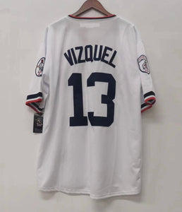 Omar Vizquel Cleveland Indians Jersey Majestic