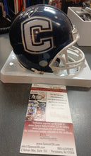 Byron Jones UCONN Connecticut Huskies Autographed Mini Helmet with JSA COA