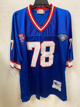 Bruce Smith autographed Buffalo Bills Mitchell & Ness jersey COA Photo Signing