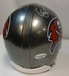 Derrick Brooks Autographed Tampa Bay Buccaneers Mini Helmet with COA
