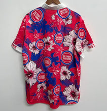 Detroit Pistons Official NBA Floral Palm shirt