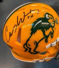 Carson Wentz North Dakota State Autographed Mini Helmet with COA