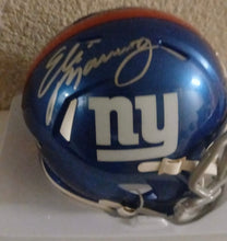 Eli Manning Autographed New York Giants Mini Helmet with COA