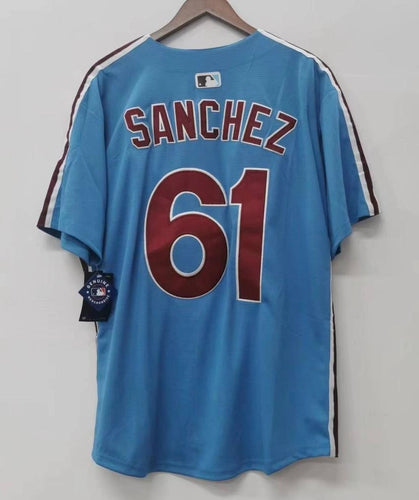 Christopher Sanchez Philadelphia Phillies Official MLB Nike retro Jersey