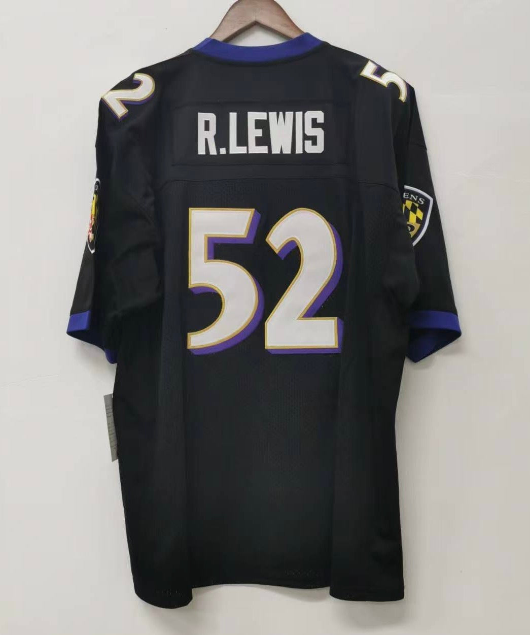 Ray Lewis Baltimore Ravens Jersey Black Mitchell Ness