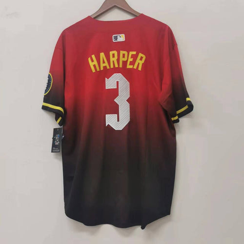 Bryce Harper YOUTH Philadelphia Phillies City Connect red