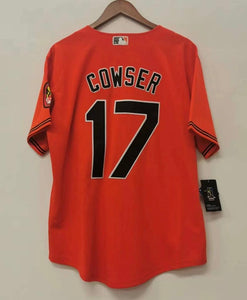 Colton Cowser Baltimore Orioles jersey Nike Orange