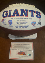Jaxson Dart Autographed Football with COA