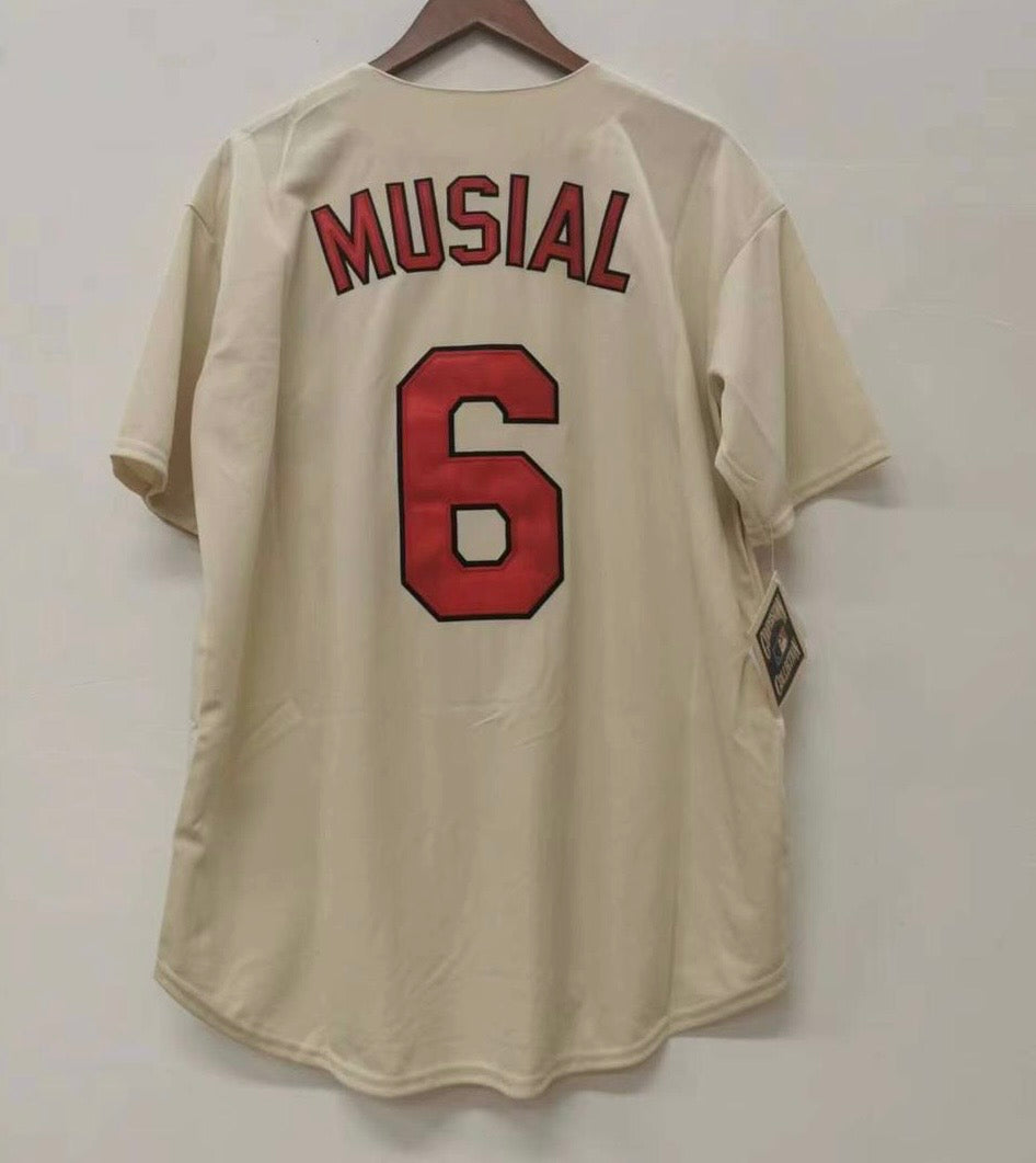 Stan Musial St. Louis Cardinals Jersey 1963 Mitchell & Ness