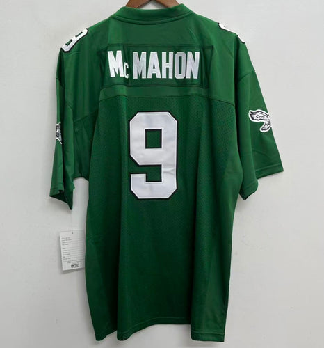 Jim McMahon 1992 Philadelphia Eagles Official NFL Mitchell & Ness Jersey