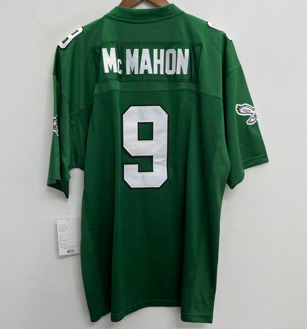 Jim McMahon 1992 Philadelphia Eagles Official NFL Mitchell & Ness Jersey
