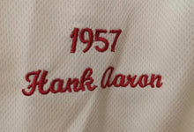 Hank Aaron Atlanta Milwaukee Braves Jersey 1957 Mitchell & Ness