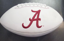 Alabama Crimson Tide Full Size logo Autograph Signature Football