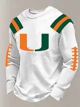 Miami Hurricanes official NCAA long sleeve thermal shirt