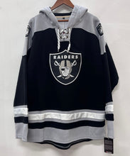 Las Vegas Raiders Official NFL Hockey style hoodie
