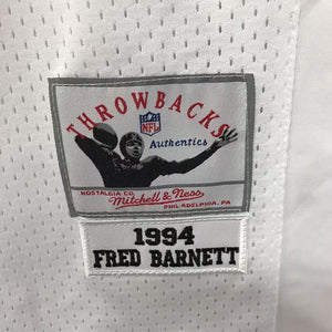 Fred Barnett Philadelphia Eagles 1994 NFL Mitchell  & Ness Jersey white
