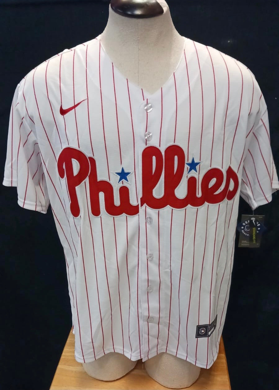 Bryson Stott Philadelphia Phillies Jersey white pinstripes – Classic  Authentics