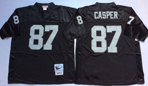 DAVE CASPER CUSTOM OAKLAND RAIDERS JERSEY LAS VEGAS THE GHOST