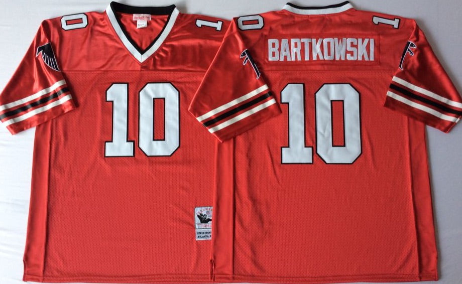 Steve Bartkowski Atlanta Falcons Jersey red – Classic Authentics