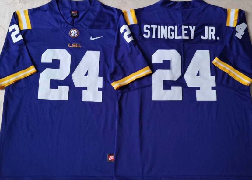 Derek Stingley Jr. LSU Jersey – Classic Authentics