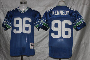 Cortez Kennedy Seattle Seahawks Jersey Blue