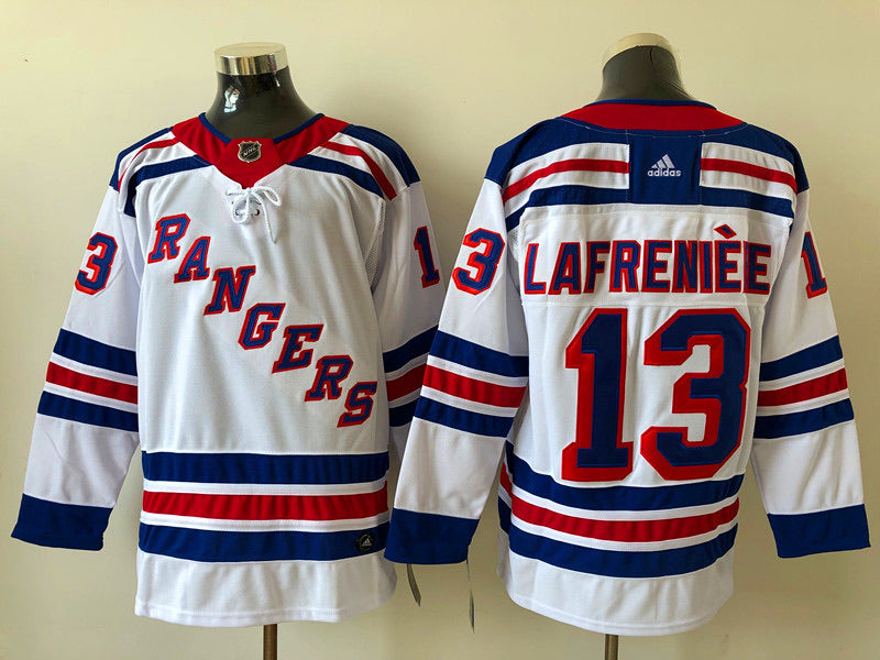 Alexis Lafrenière New York Rangers Jersey White – Classic Authentics