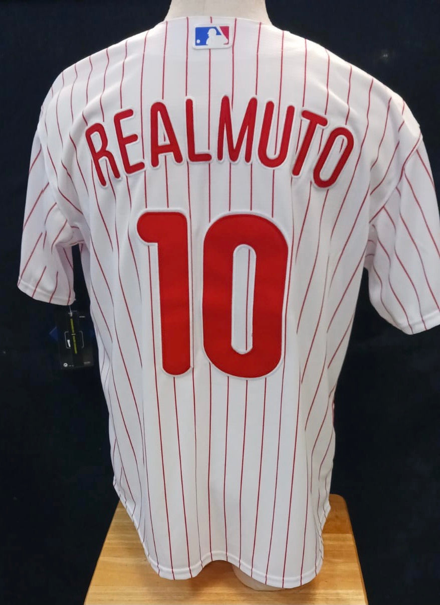 J.T Realmuto Autographed Home Jersey