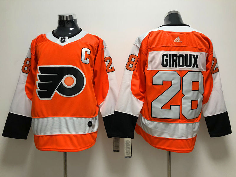 adidas Claude Giroux Philadelphia Flyers NHL Men's Orange Authentic  Practice Player Jersey