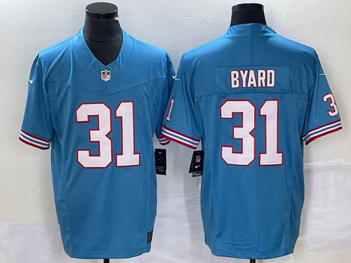 Nike Kevin Byard Light Blue Tennessee Titans Oilers Throwback