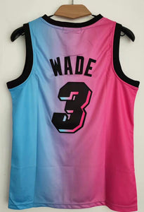Dwyane Wade YOUTH Miami Heat Jersey Classic Authentics