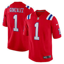 Christian Gonzalez New England Patriots throwback 2023 Jersey – Classic  Authentics