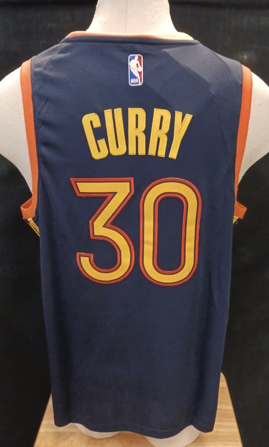 Stephen Curry Golden State Warriors Jersey Navy blue Oakland Nike