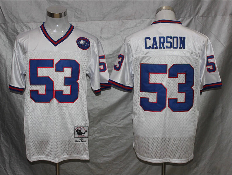Harry Carson New York Giants Jersey white – Classic Authentics