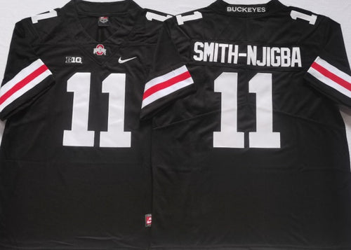 Jaxon Smith-Njigba Ohio State Buckeyes jersey red – Classic Authentics