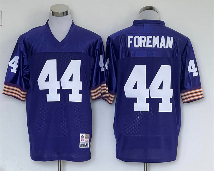 Chuck Foreman Minnesota Vikings Jersey purple – Classic Authentics