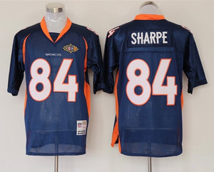 Shannon Sharpe Denver Broncos Jersey Blue