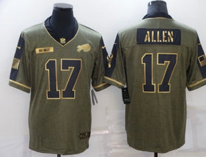 Josh Allen Buffalo Bills Salute to Service Jersey