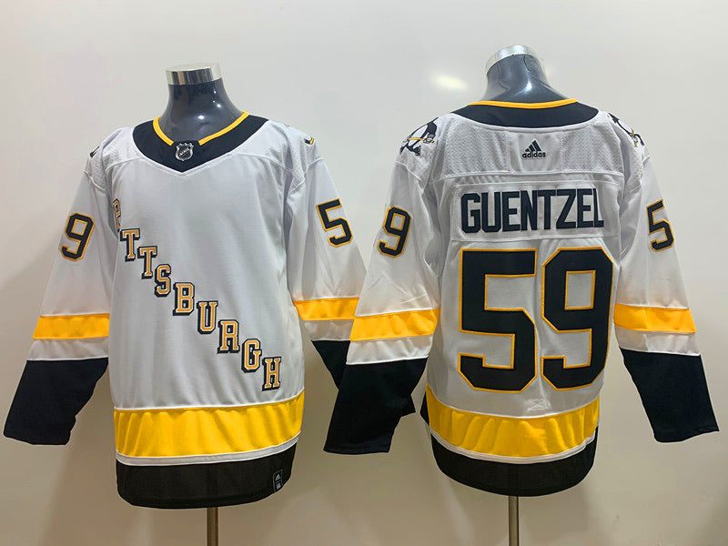 Jake Guentzel Pittsburgh Penguins Jersey white